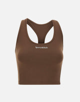 Canotta sportiva con logo Serif TO02366300BR27 TOFFEE SPORTY & RICH