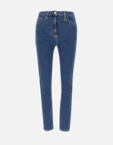 Jeans skinny con dettaglio logo PJ30I61E2 139 ELISABETTA FRANCHI 