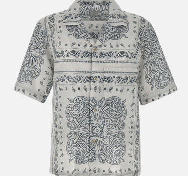Camicia in lino e cotone K75CAMK07 TES0K22811 ELEVENTY 
