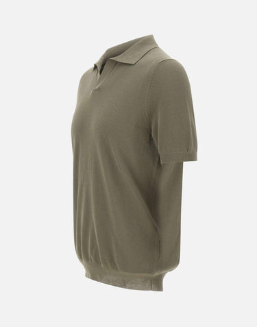 Polo in maglia di cotone 57157 20643481 GRAN SASSO 
