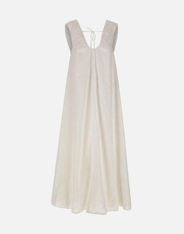 Maxi abito "Juana Valentina Broderie" FF4658 VBW FAITHFULL THE BRAND 
