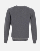 Maglia girocollo in lana vergine 400801 032 KANGRA 