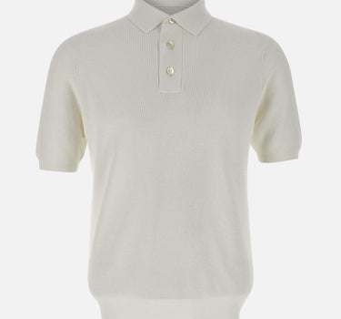 Polo in crepe di cotone PL1MC CR14P001 FILIPPO DE LAURENTIIS 
