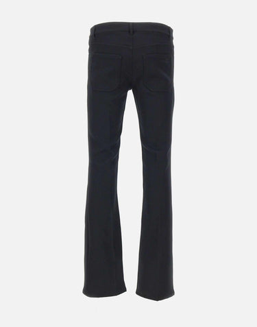 "Signature 70's Bootcut Pants" VESCPA021PL0007 BLACK COURREGES 