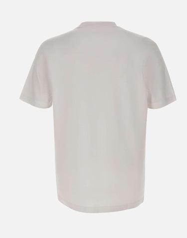 T-shirt in cotone interlock 50554790 100 BOSS 
