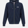 "Hoodie zip basic fleece" F35101 07 SUN68 