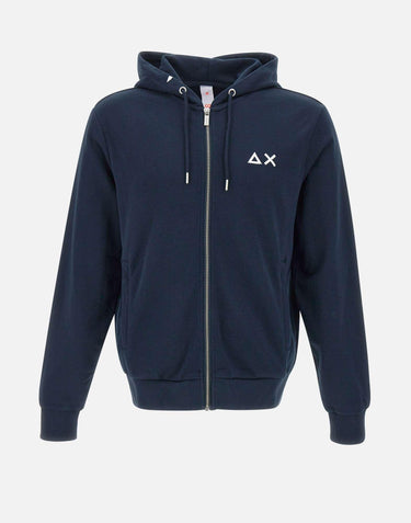 "Hoodie zip basic fleece" F35101 07 SUN68 