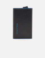 Portacarte di credito con sliding system PP6514B2BLR N PIQUADRO 