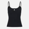 Top "Reedition" PERMDE012FI0001 BLACK COURREGES 