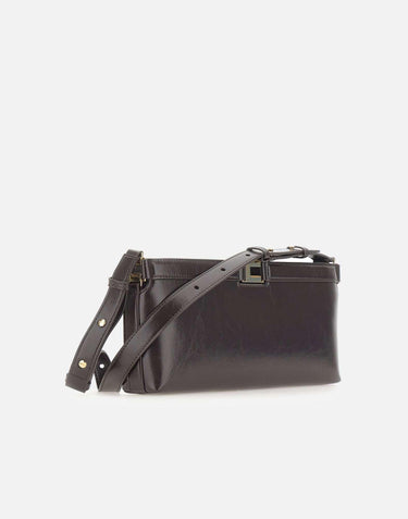 Borsa a spalla effetto naplak BS17A61E2 EV9 ELISABETTA FRANCHI 