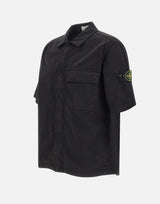 Camicia in twill di cotone biologico stretch 1100025S0A10 V0029 STONE ISLAND 