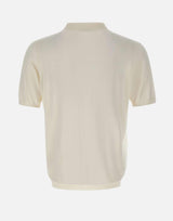 Polo in misto seta e cotone 300423 025 KANGRA 