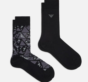 Set due paia di calze "Graphic Allover" EM000543 AF18165MC250 EMPORIO ARMANI 