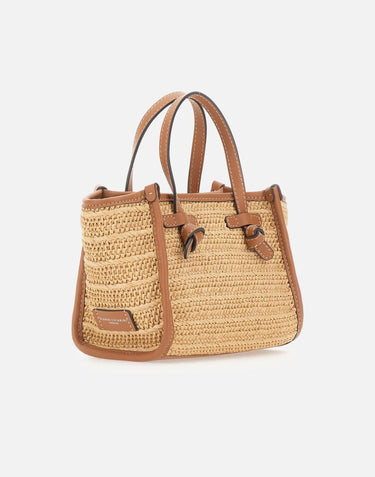 Borsa a mano "Miss Marcella" BS8065 COMMRVMRKNATURALE MARCELLA CLUB GIANNI CHIARINI 