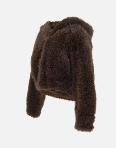 "Mink Ecofur jacket" MINKJACKET BROWN BB COUTURE 
