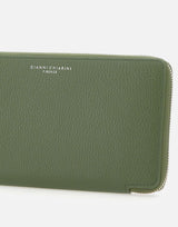 "Wallet grain" PFWBW13662 GRNDEEPFIR GIANNI CHIARINI 