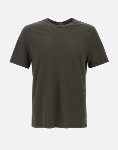 T-shirt in cotone fiammato 140121 232 KANGRA 