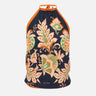 Top in seta con scollo all'americana e motivo paisley floreale WRJA0147 AKI89X0884 ETRO 