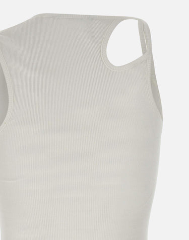 "Lounge dirndl tank  top" 10410420401 WHT OTTOLINGER 