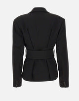 "Suiting belted blazer" 114825 100 ROTATE BIRGER CHRISTENSEN 