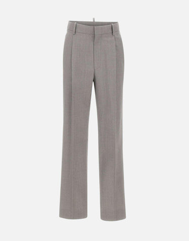 Pantaloni sartoriali in lana<BR/> 1425WTR006795A LTMELANGE VICTORIA BECKHAM 