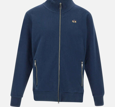 Felpa "Fleece diagonal" in cotone MAF004 FP58007017 LA MARTINA 