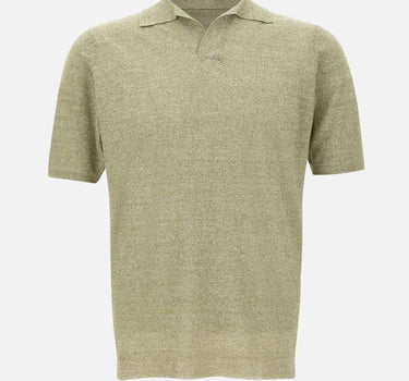 Polo in misto lino PL1MCSK LC14R560 FILIPPO DE LAURENTIIS 