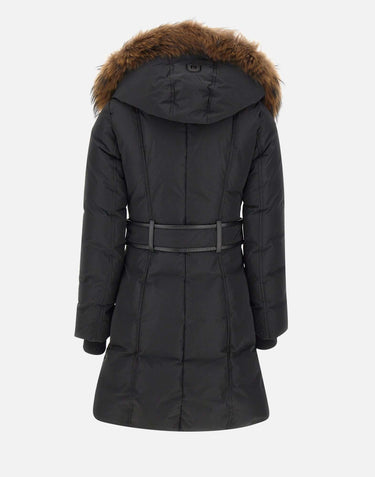 "KAY-F" cappotto KAYF BLACK MACKAGE 