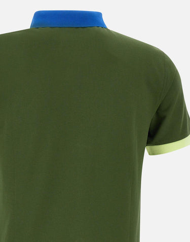 T-shirt "3 color way" in cotone piquet A35116 37 SUN68 