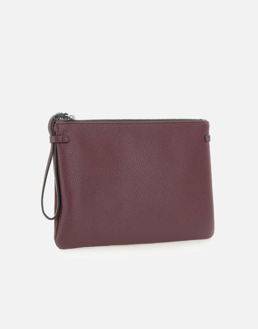 Pochette "Hermy" in pelle BS3695 GRNWINEBERRY GIANNI CHIARINI 