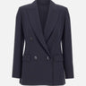 Blazer sfiancato in crêpe di lana 2616041061600 004 MAX MARA STUDIO 