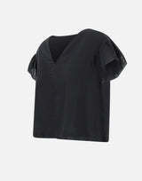 Blusa in mussola di cotone RP1OR003 0001 KAOS 