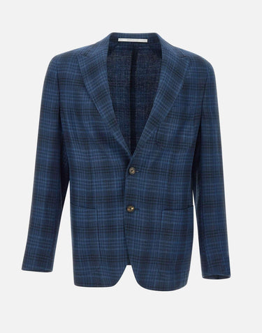 Blazer in lino, lana e seta K75GIAK03 TES0K03311 ELEVENTY 