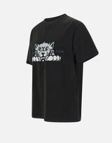 T-shirt "Gots happy tiger" in cotone FF55TS5264SI 99J KENZO PARIS 