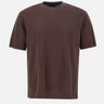 T-shirt in jersey effetto maglia JG000206U 520598800 HERNO 