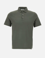 Polo in cotone Supima DK87102 MILITARE DIKTAT 