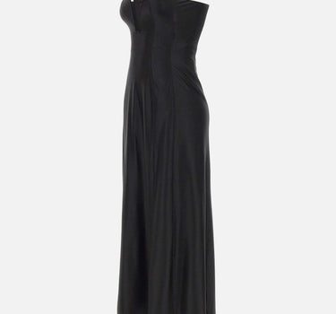 Abito midi con scollo strutturato 26EJR0308VI0267 P001 RABANNE 