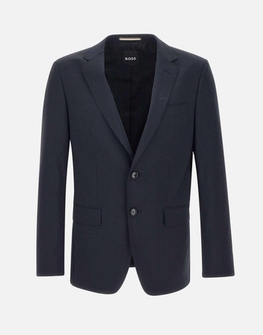 Blazer "H Huge" in lana rigenerata 50537537 404 BOSS 