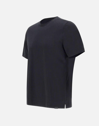 T-shirt in cotone Supima DK97924 NERO DIKTAT 