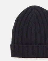 Cappello in cashmere 13165 15563999BLACK GRAN SASSO 