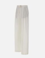 Pantaloni palazzo in cotone M80PANL02 TES0K10201N ELEVENTY 