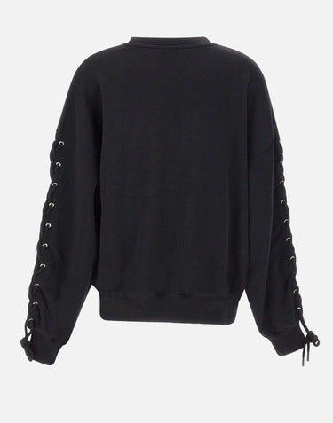 "Lacing crewneck sweater" 114390 100 ROTATE BIRGER CHRISTENSEN 
