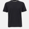 T-shirt in cotone Supima DK17105 NERO DIKTAT 