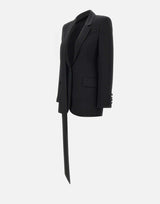 Giacca con foulard 260WCG00089 WWW065AA100 THE ATTICO 