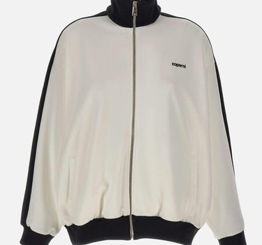 Felpa oversize in misto cotone. COPJS223F3034 WHT COPERNI 