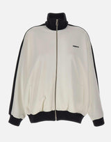 Felpa oversize in misto cotone. COPJS223F3034 WHT COPERNI 