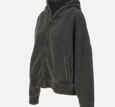 Felpa over con cappuccio e zip ESSS26HO03012 0392 ENTIRE STUDIOS 