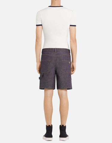 T-shirt "Signature Contrast" VESJTS020JS0070 HERWHTBLK COURREGES 