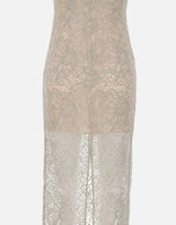 Abito lungo a tubino con pizzo floreale 115700 039 ROTATE BIRGER CHRISTENSEN 