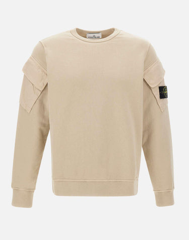 Felpa in cotone organico 6100008S0A20 V009A STONE ISLAND 